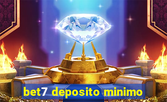 bet7 deposito minimo