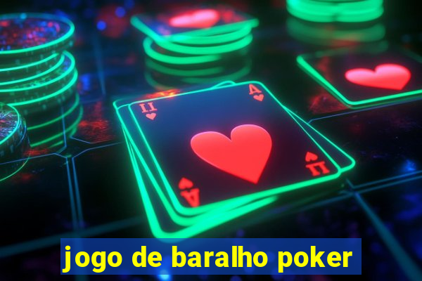 jogo de baralho poker