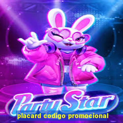 placard codigo promocional