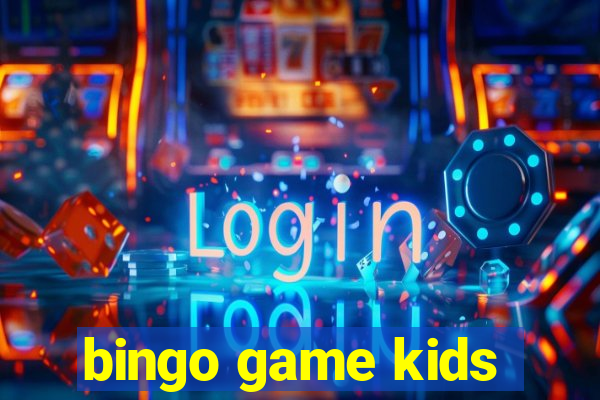 bingo game kids