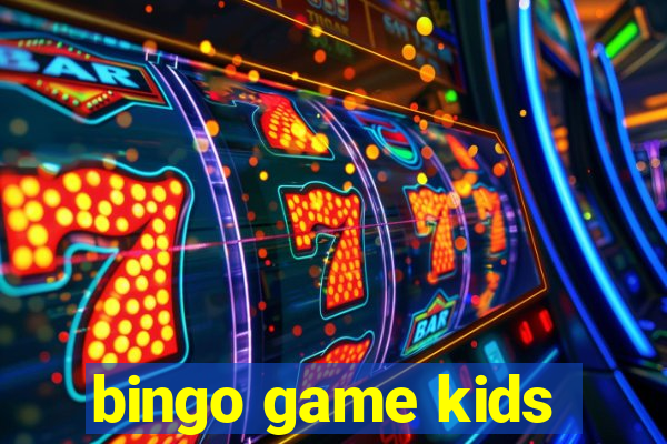 bingo game kids