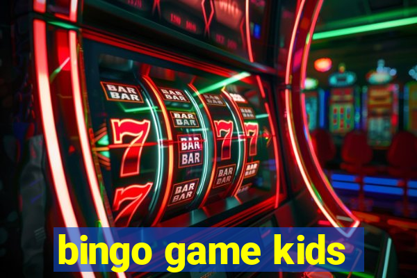 bingo game kids