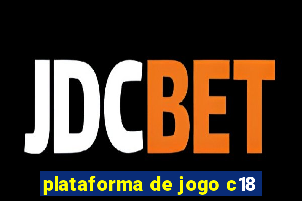 plataforma de jogo c18