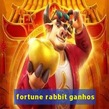 fortune rabbit ganhos