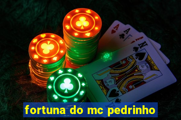 fortuna do mc pedrinho