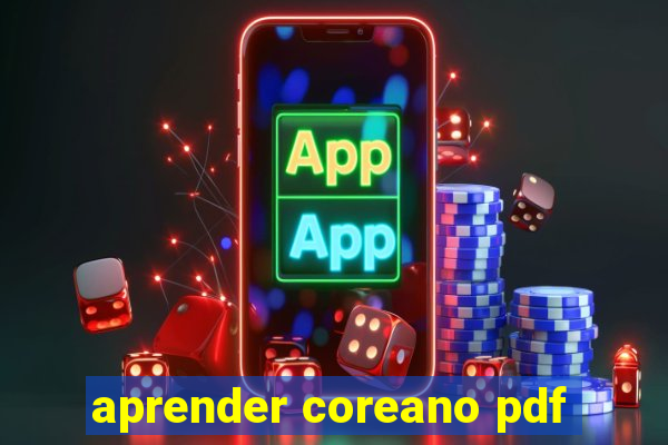 aprender coreano pdf