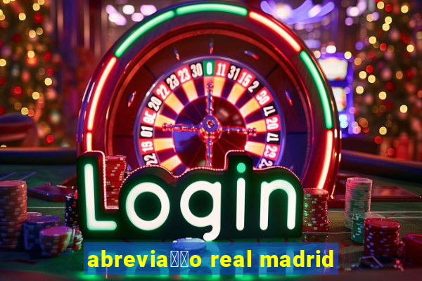 abrevia莽茫o real madrid