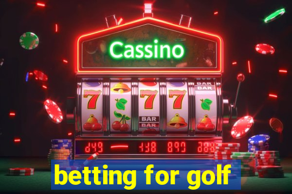 betting for golf