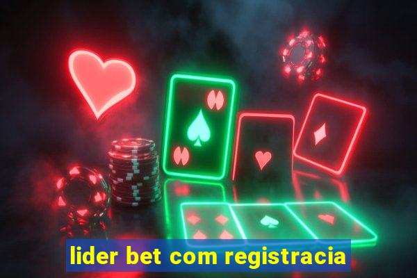 lider bet com registracia