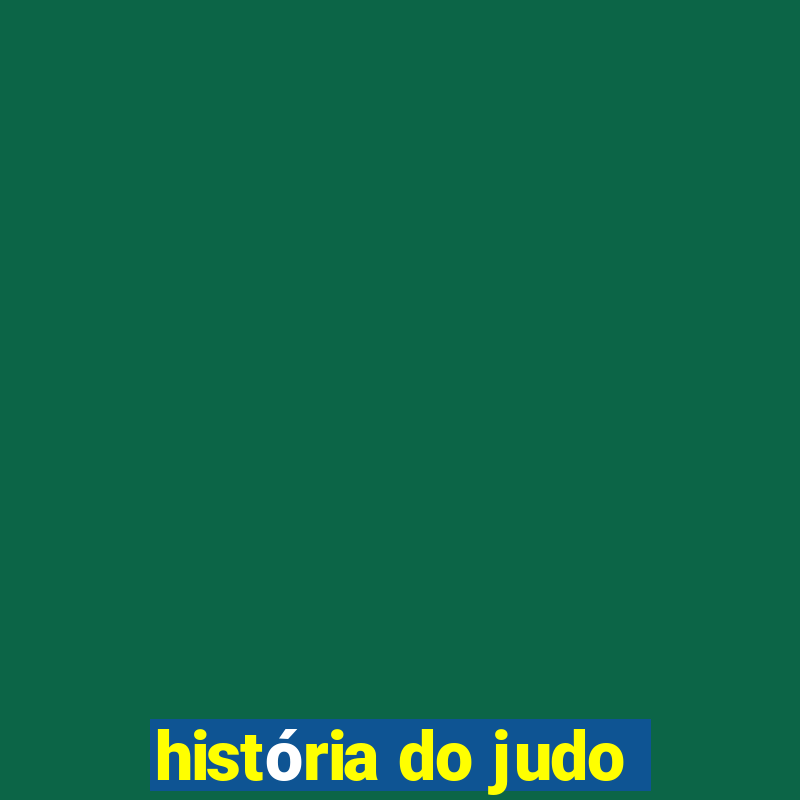 história do judo