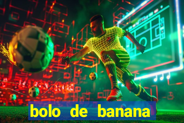 bolo de banana menino prendado