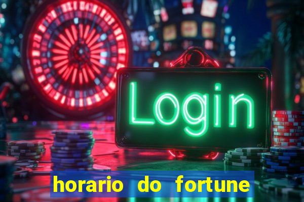 horario do fortune rabbit Commercial