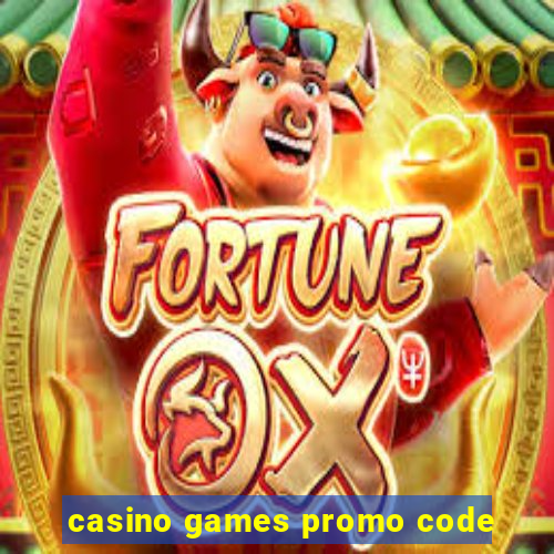 casino games promo code