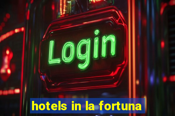 hotels in la fortuna