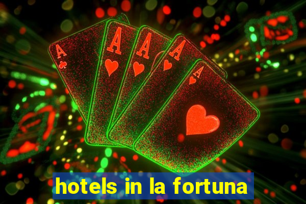 hotels in la fortuna