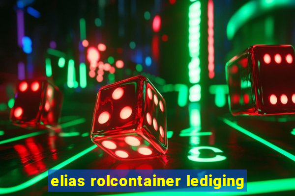 elias rolcontainer lediging