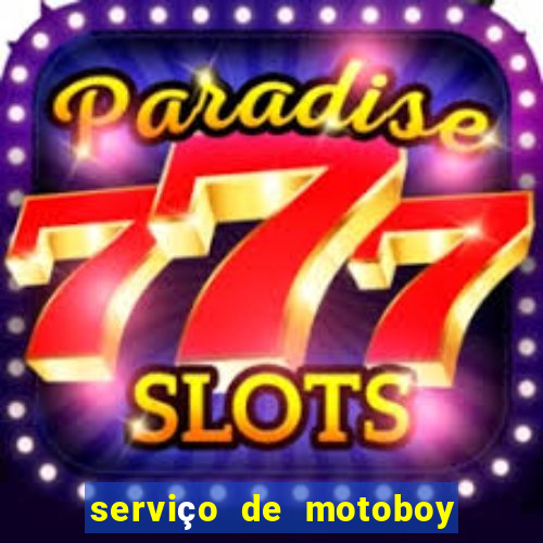 serviço de motoboy 24 horas