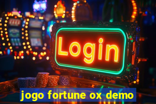 jogo fortune ox demo