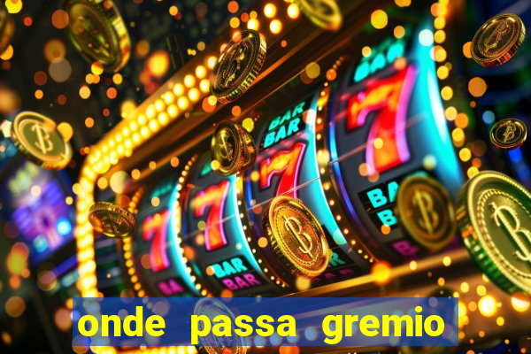 onde passa gremio x operario