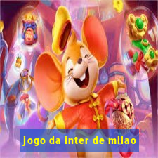 jogo da inter de milao