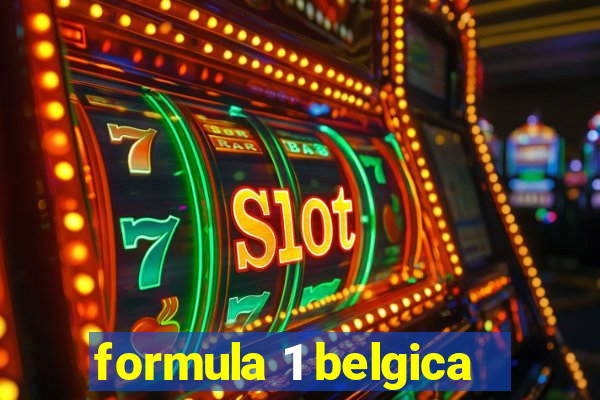 formula 1 belgica