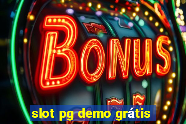 slot pg demo grátis