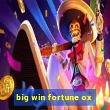 big win fortune ox