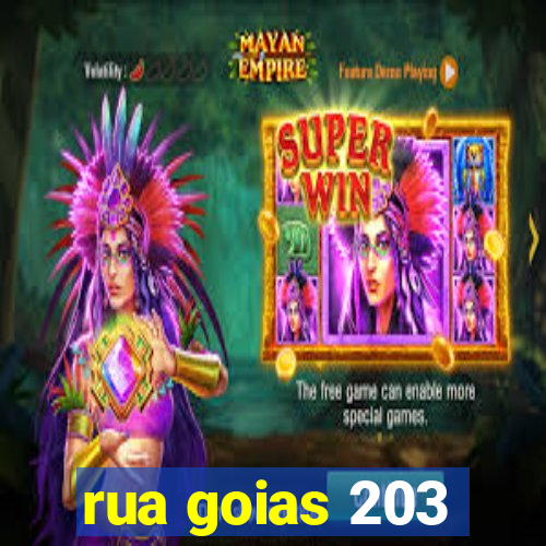 rua goias 203