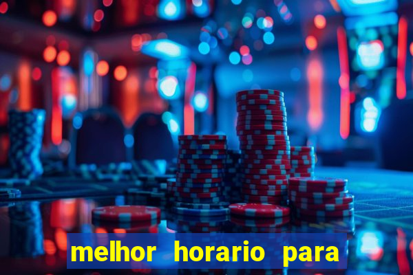 melhor horario para jogar fortune rabbit