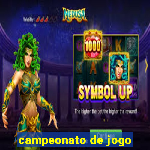 campeonato de jogo