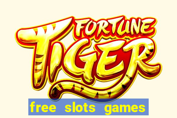 free slots games real money