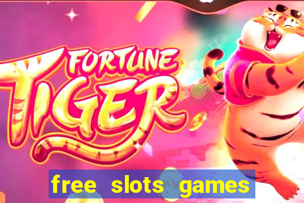 free slots games real money