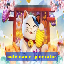 cute name generator