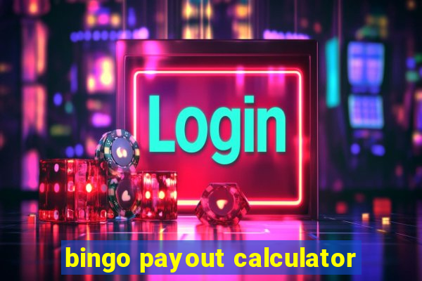 bingo payout calculator