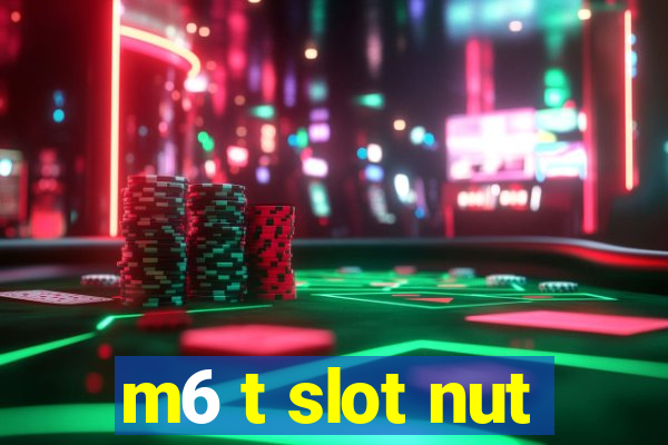 m6 t slot nut