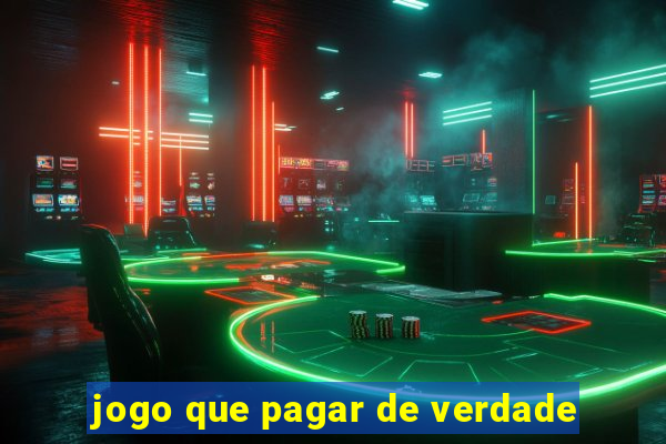 jogo que pagar de verdade