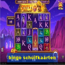 bingo schuifkaarten