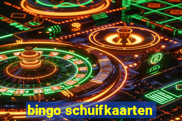 bingo schuifkaarten