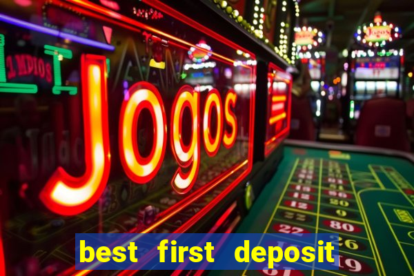 best first deposit bingo bonus