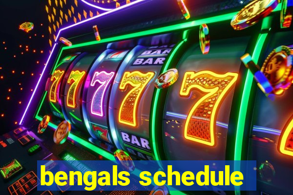 bengals schedule