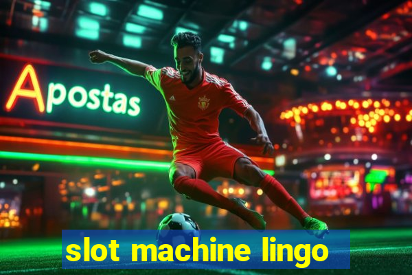 slot machine lingo