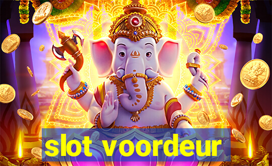 slot voordeur