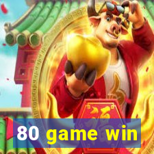 80 game win