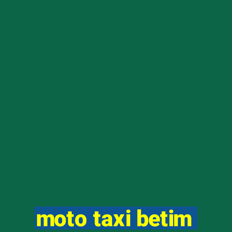 moto taxi betim