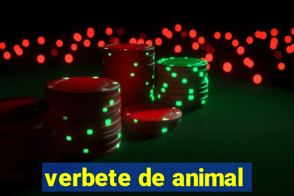 verbete de animal