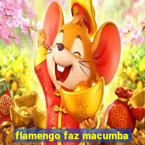 flamengo faz macumba