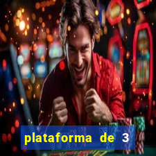 plataforma de 3 reais cassino