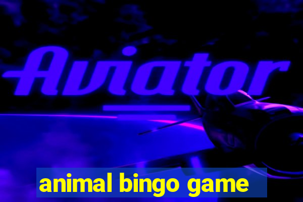 animal bingo game