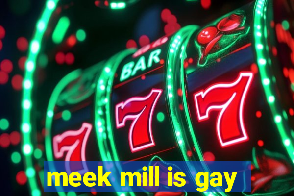 meek mill is gay