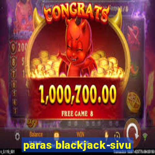 paras blackjack-sivu